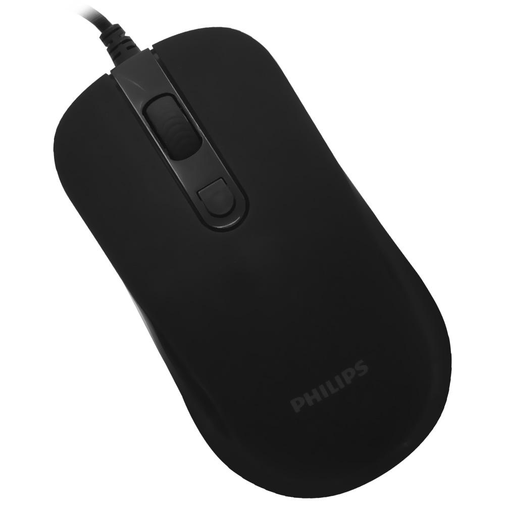 Teclado + Mouse Philips C212 SPT6212B USB / Português / Espanhol - Preto