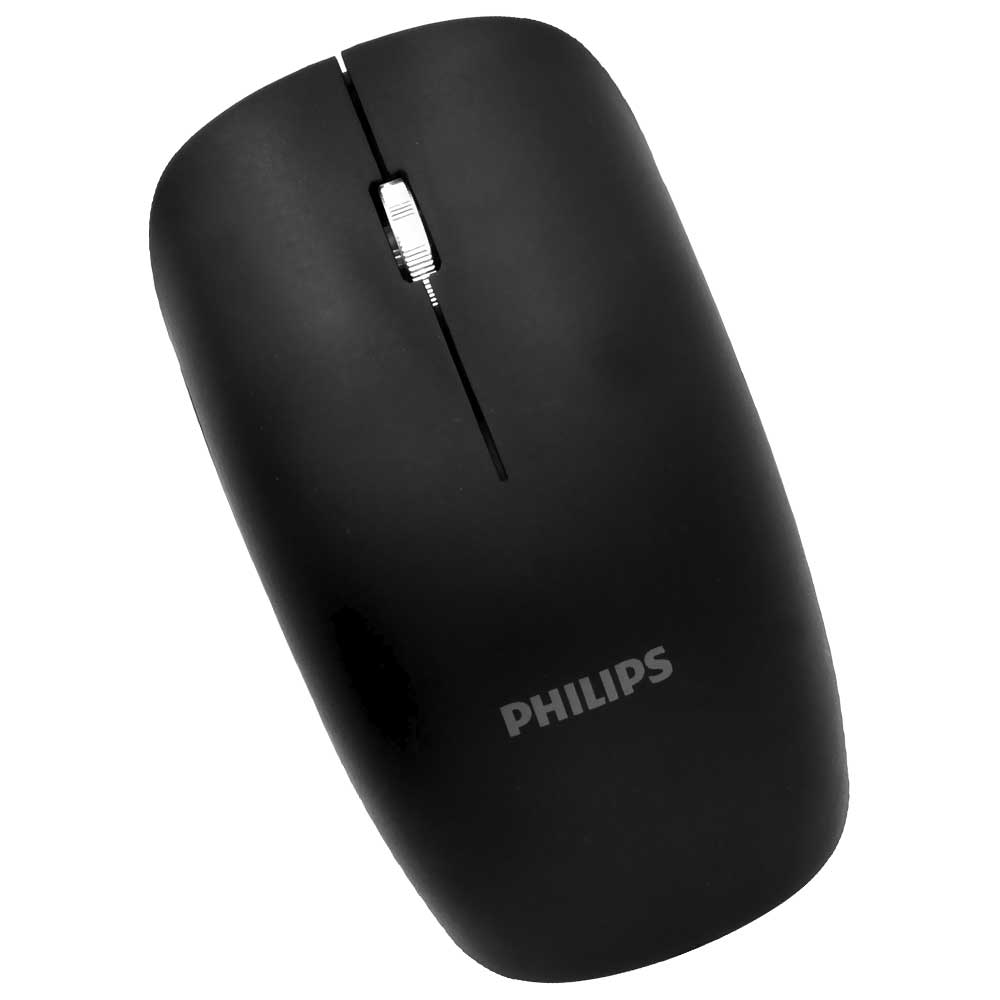 Teclado + Mouse Philips C323 SPT6323/00 / Espanhol - Preto