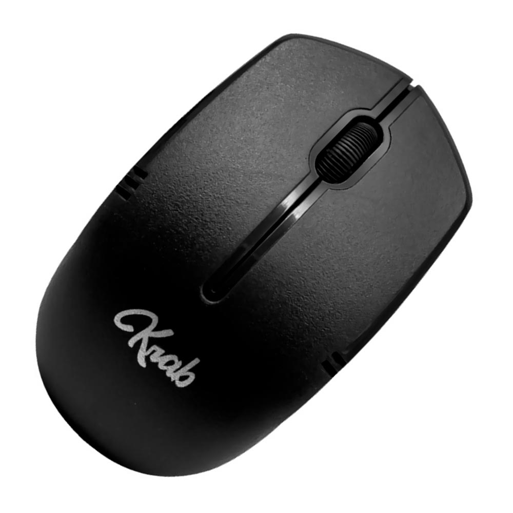 Teclado + Mouse Quanta KRAB KBKTM10 Wireless / Espanhol - Preto