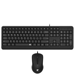 Teclado + Mouse Redragon BS-7092 USB / Inglês - Preto