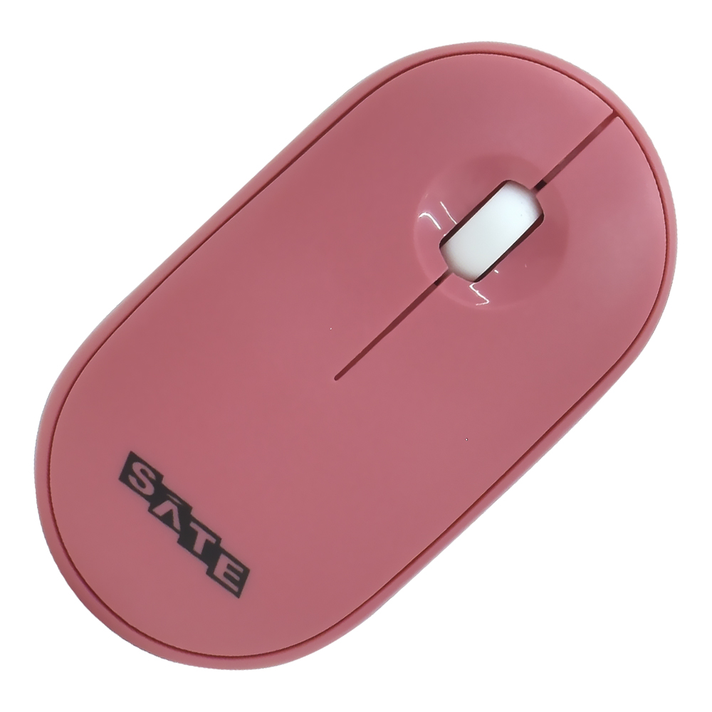 Teclado + Mouse Satellite AK-6062G Mini Wireless / Espanhol - Rosa