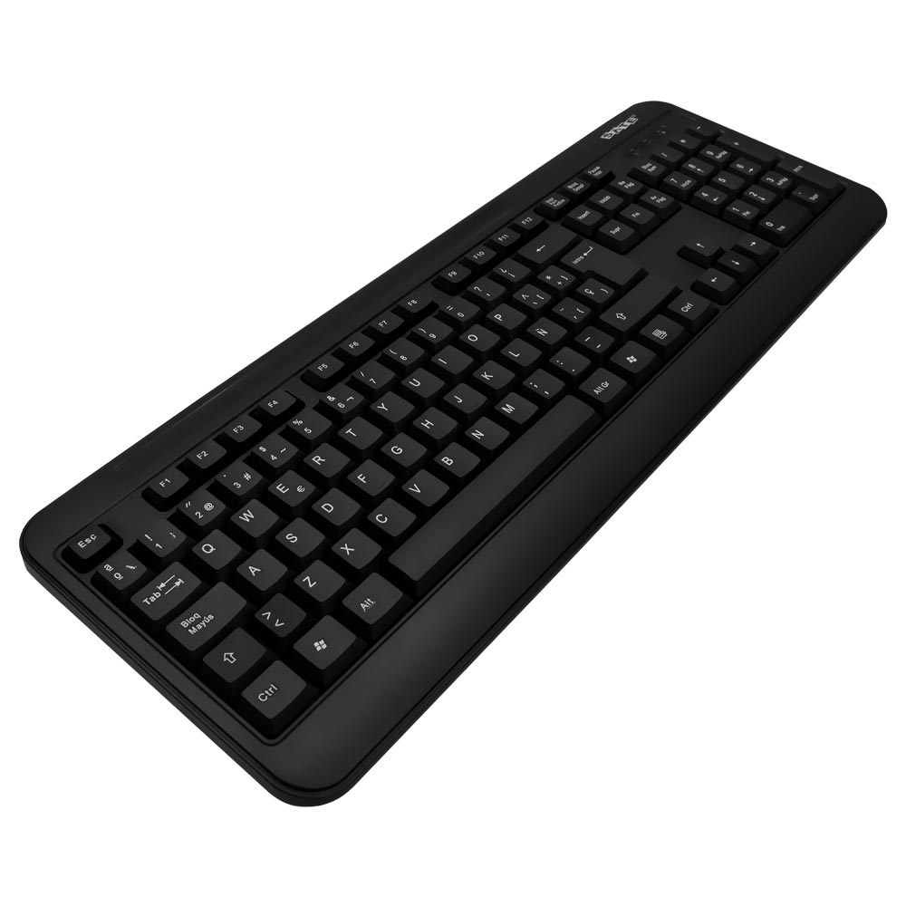 Teclado + Mouse Satellite AK-725G Wireless / Espanhol - Preto 