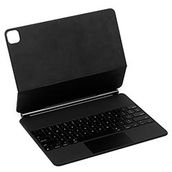 Teclado Apple Magic Keyboard Folio para iPad 12.9" MXQU2ZA/A Wireless - Space Cinza