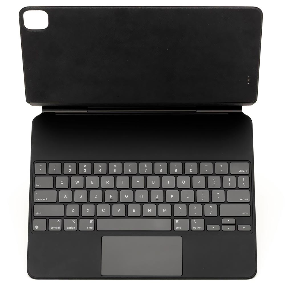 Teclado Apple Magic Keyboard Folio para iPad 12.9" MXQU2ZA/A Wireless - Space Cinza