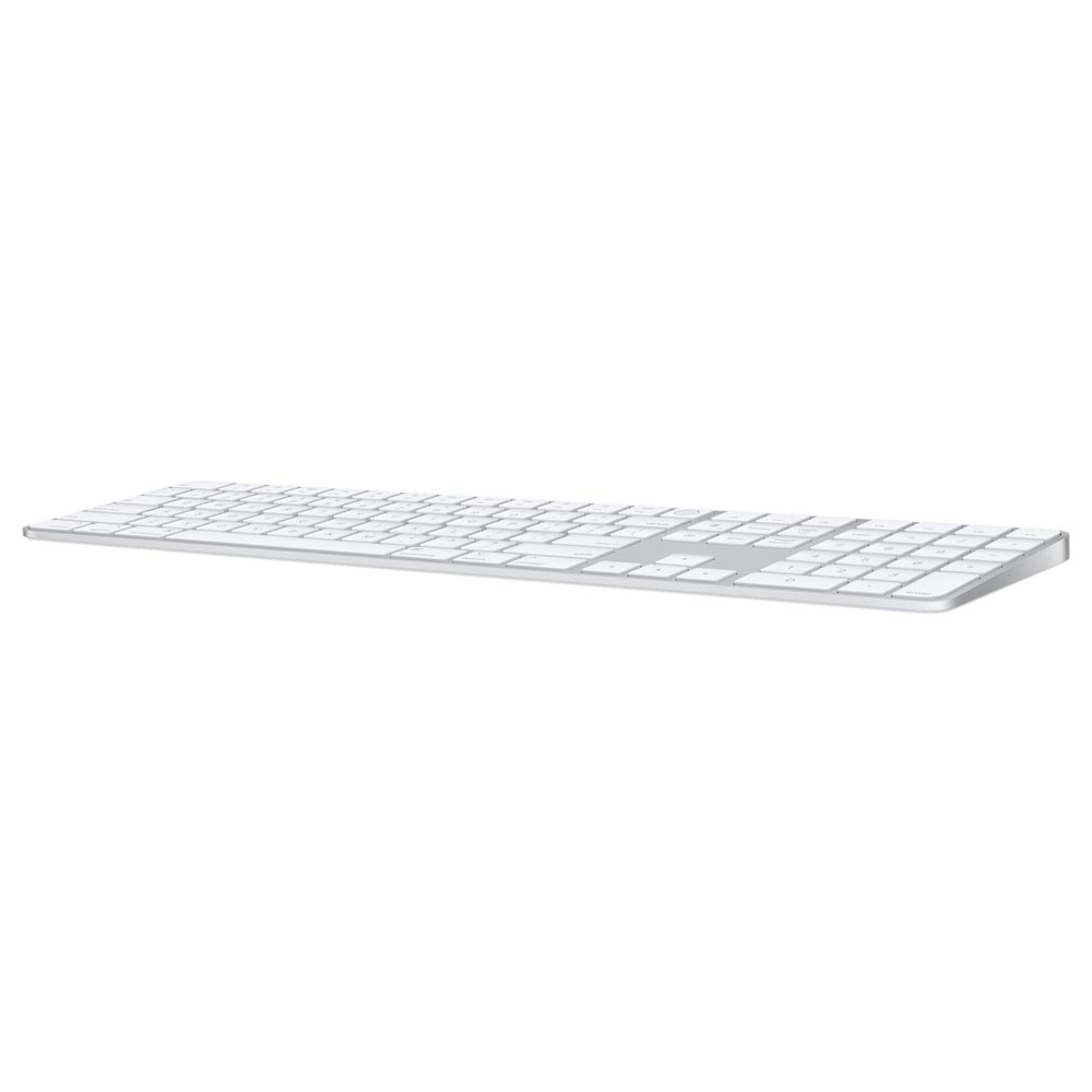 Teclado Apple Magic MK2C3LL/A Touch ID Numeric / Wireless / Bluetooth / Inglês - Prata / Branco