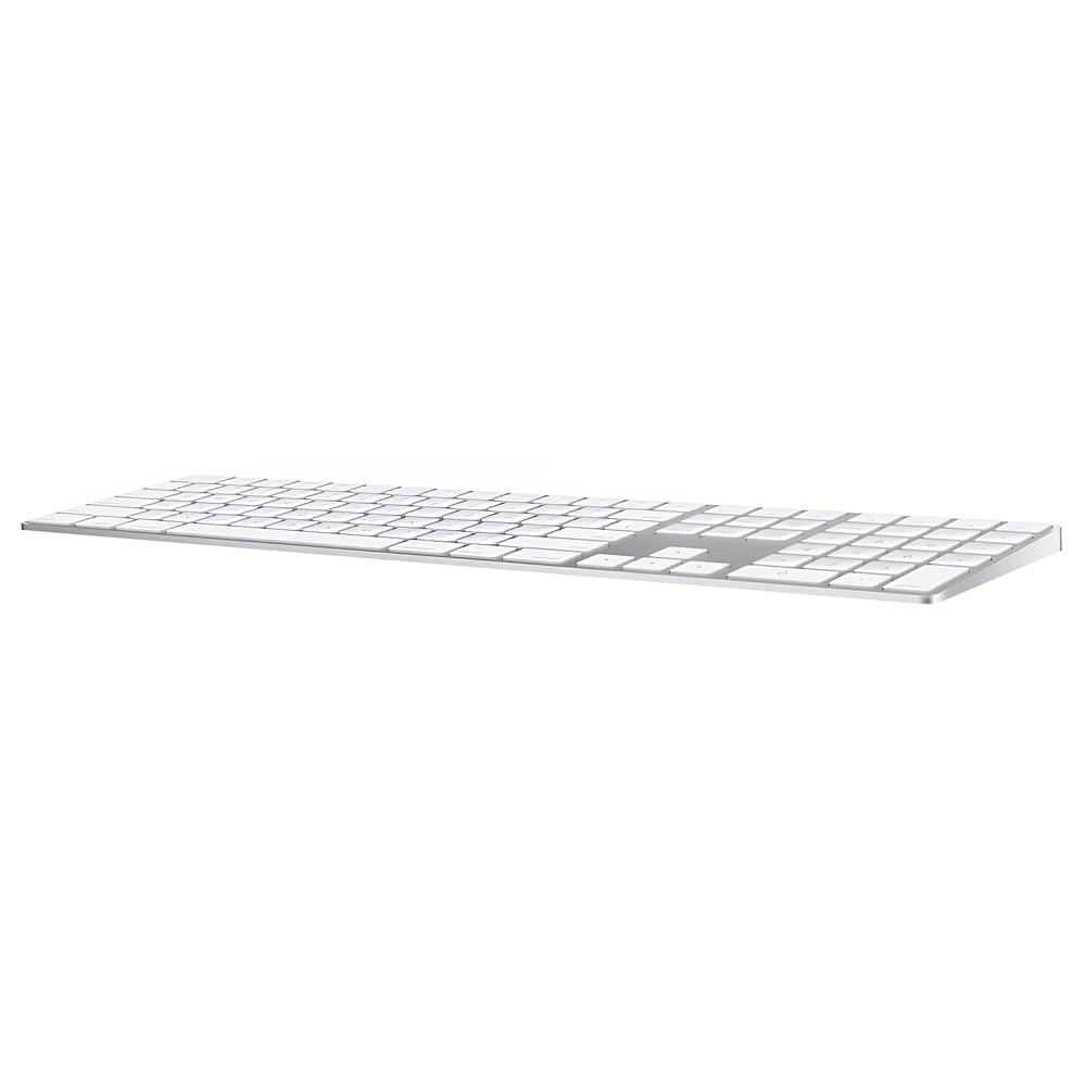 Teclado Apple Magic MQ052LZ/A Wireless / Bluetooth / Inglês - Branco