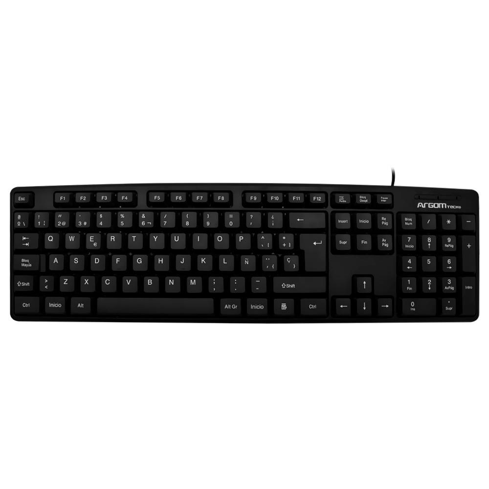 Teclado ArgomTech KB-7414 USB / Espanhol - Preto