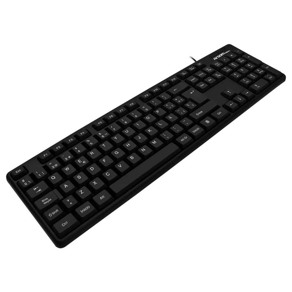 Teclado ArgomTech KB-7414 USB / Espanhol - Preto