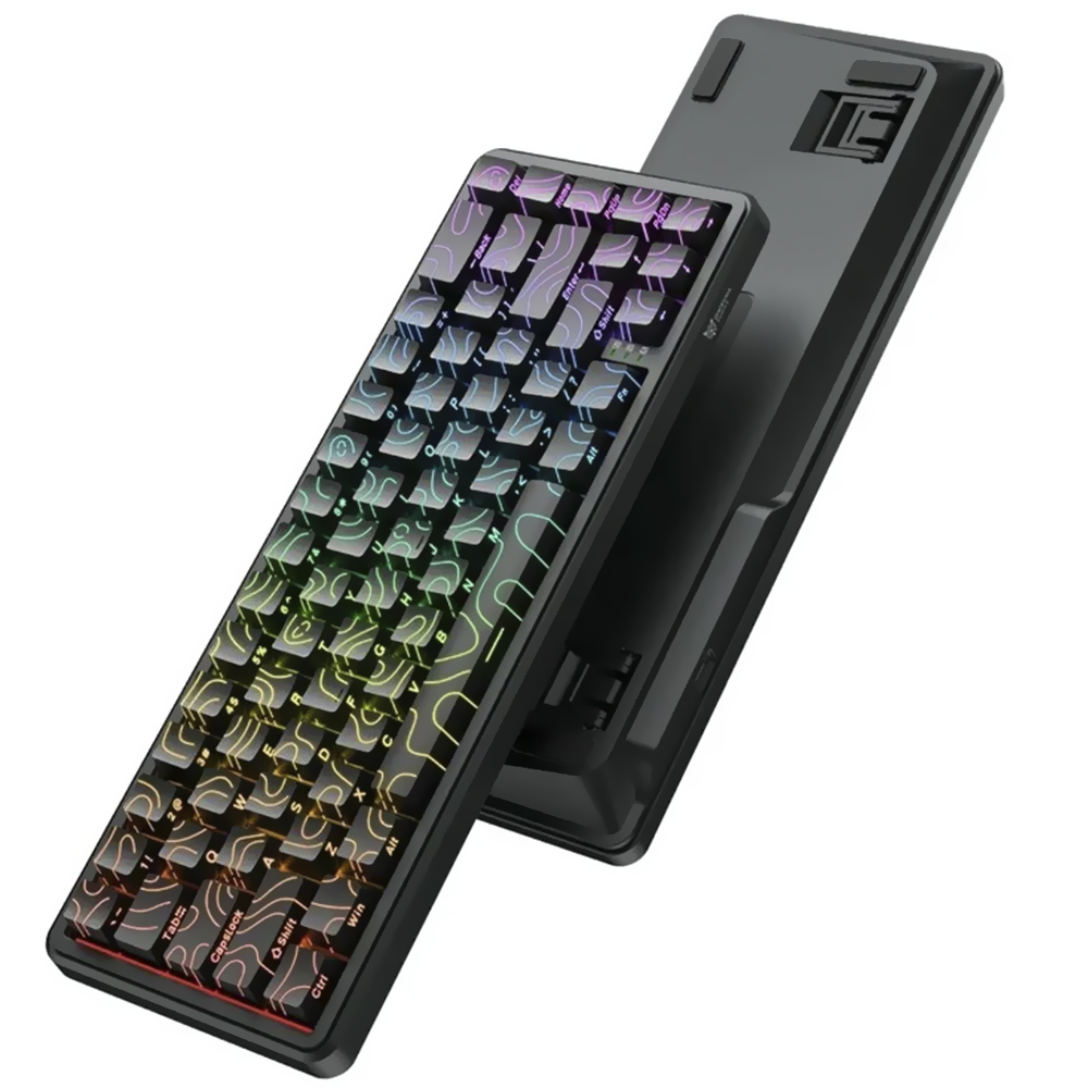 Teclado Gamer Mecânico Onikuma G67 USB / RGB / Inglês - Preto