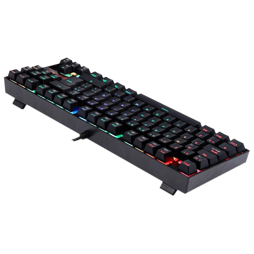 Teclado Gamer Mecânico Redragon K552RGB-1 Kumara USB / RGB / Espanhol - Preto