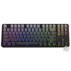 Teclado Gamer Mecânico Redragon  K707SP-RGB-PRO Star Blade Pro Wireless / RGB / Inglês - Preto / Cinza