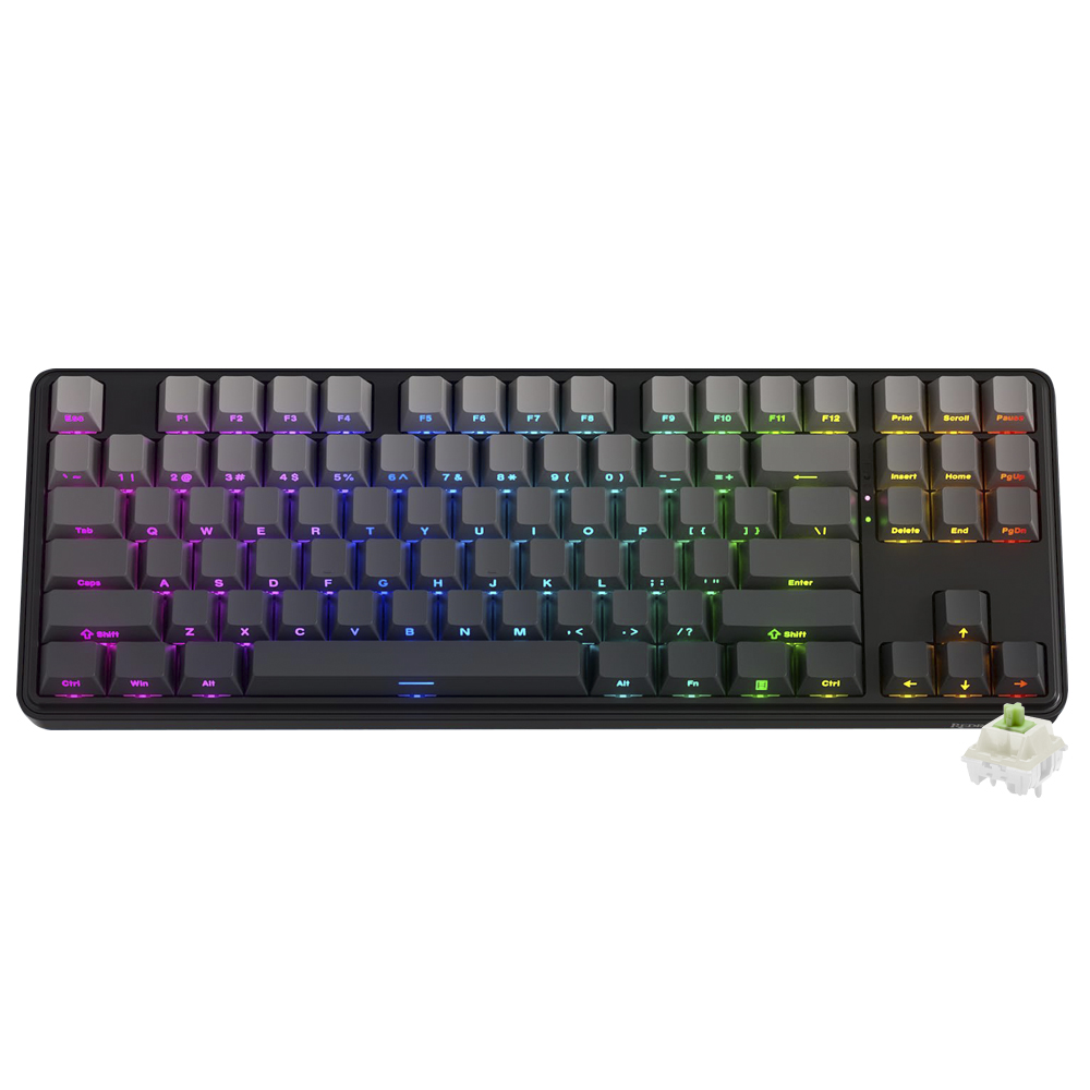 Teclado Gamer Mecânico Redragon  K707SP-RGB-PRO Star Blade Pro Wireless / RGB / Inglês - Preto / Cinza