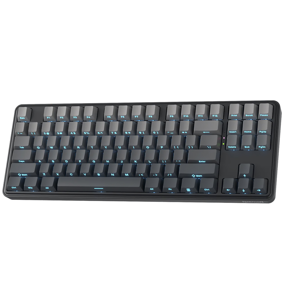 Teclado Gamer Mecânico Redragon  K707SP-RGB-PRO Star Blade Pro Wireless / RGB / Inglês - Preto / Cinza