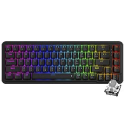 Teclado Gamer Mecânico Redragon K709-RGB Nova USB / RGB / Inglês - Preto