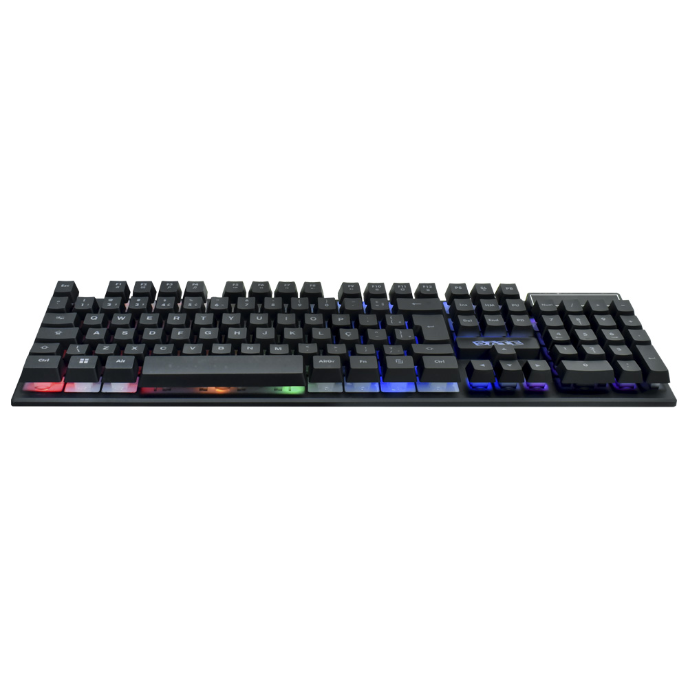 Teclado Gamer Mecânico Satellite AK-891 USB / RGB / Português - Preto