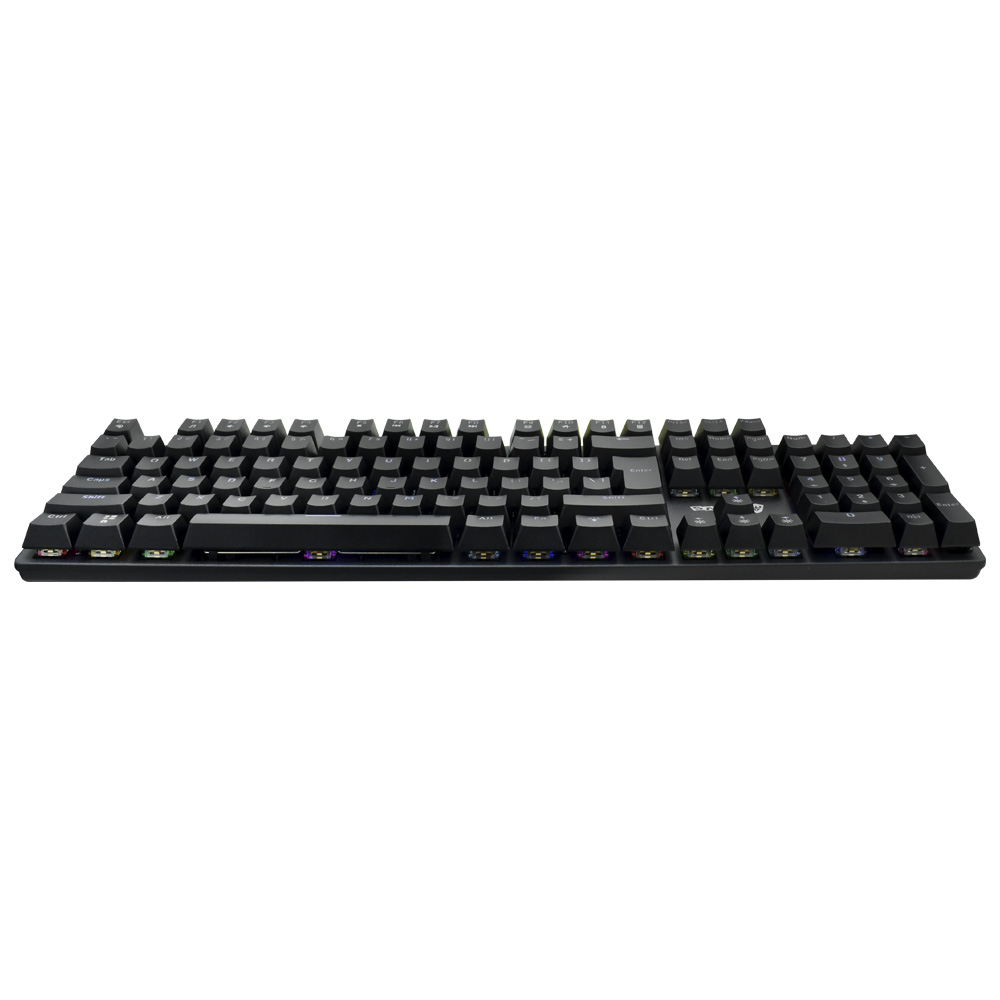 Teclado Gamer Mecânico Satellite GK-31 USB / RGB / Inglês - Preto