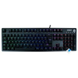 Teclado Gamer Mecânico Satellite K62 USB / RGB / Espanhol - Preto