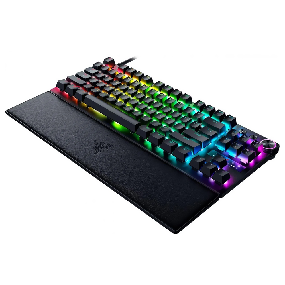 Teclado Gamer Razer Huntsman V3 Pro Tenkeyless Analog Optical USB / RGB / Inglês - Preto (RZ03-04980200-R3U1)