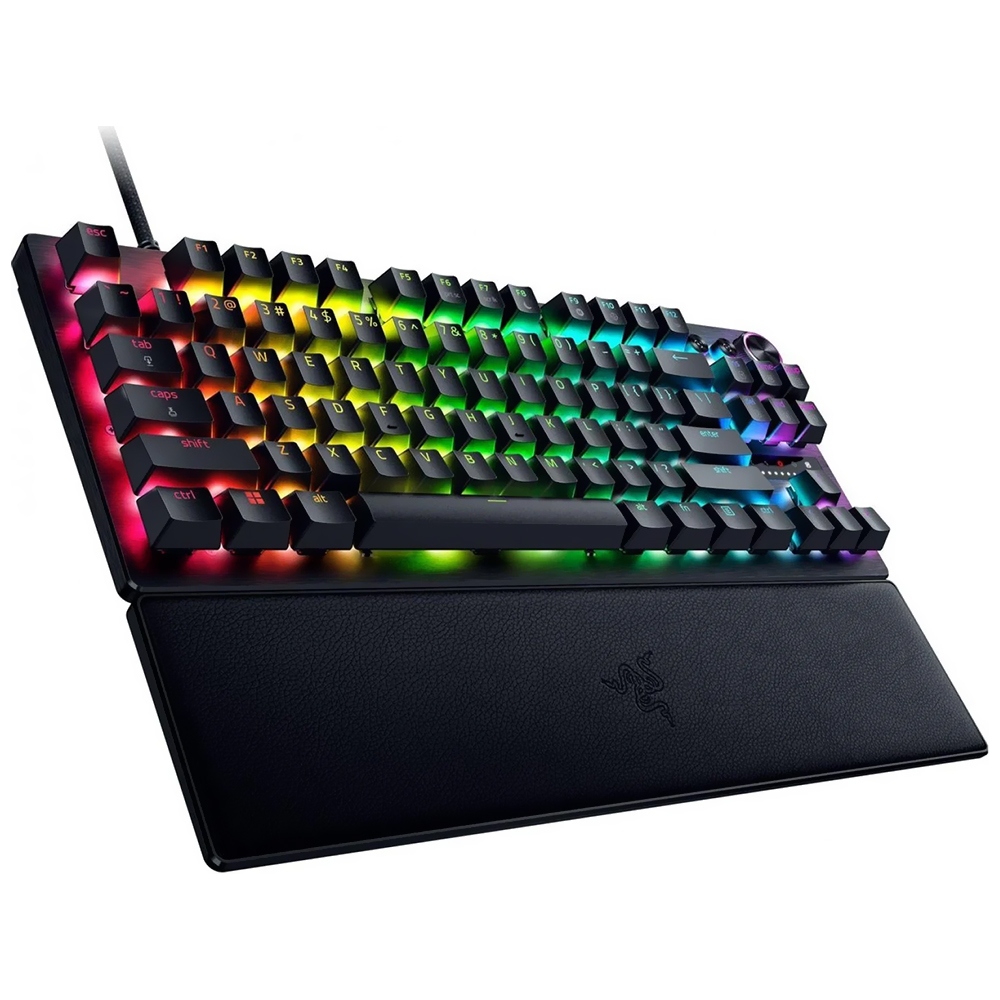 Teclado Gamer Razer Huntsman V3 Pro Tenkeyless Analog Optical USB / RGB / Inglês - Preto (RZ03-04980200-R3U1)