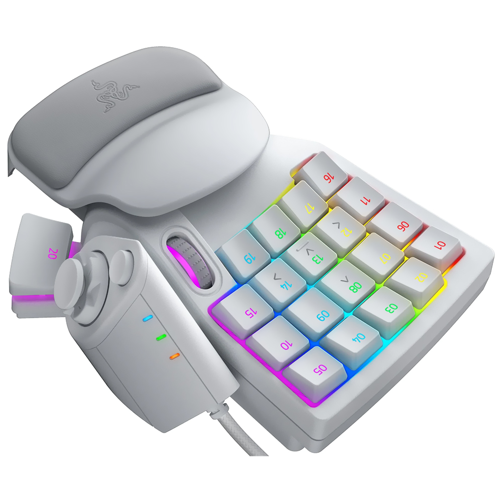 Teclado Gamer Razer Tartarus Pro USB / RGB - Mercury (RZ07-03110200-R3M1)