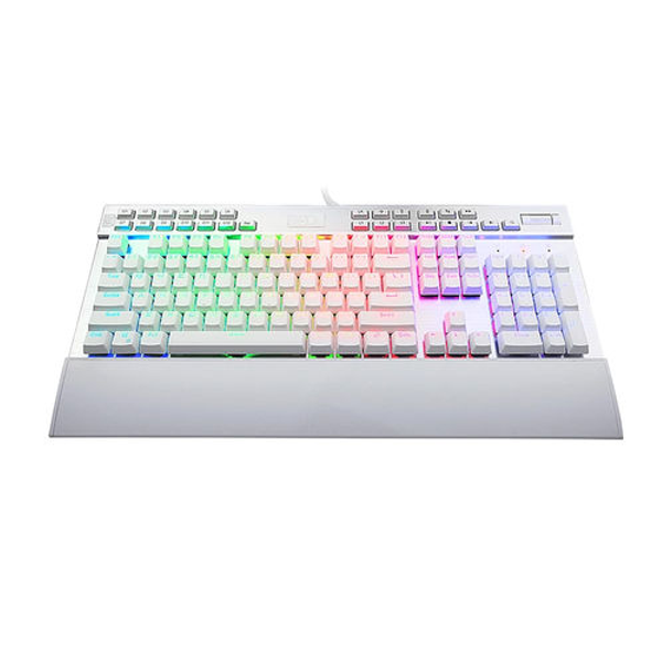 Teclado Gamer Redragon Yama Mechanical K550w-1 Rgb Ingles Branco