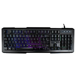 Teclado Gamer Satellite AK-837 USB / RGB / Português - Preto