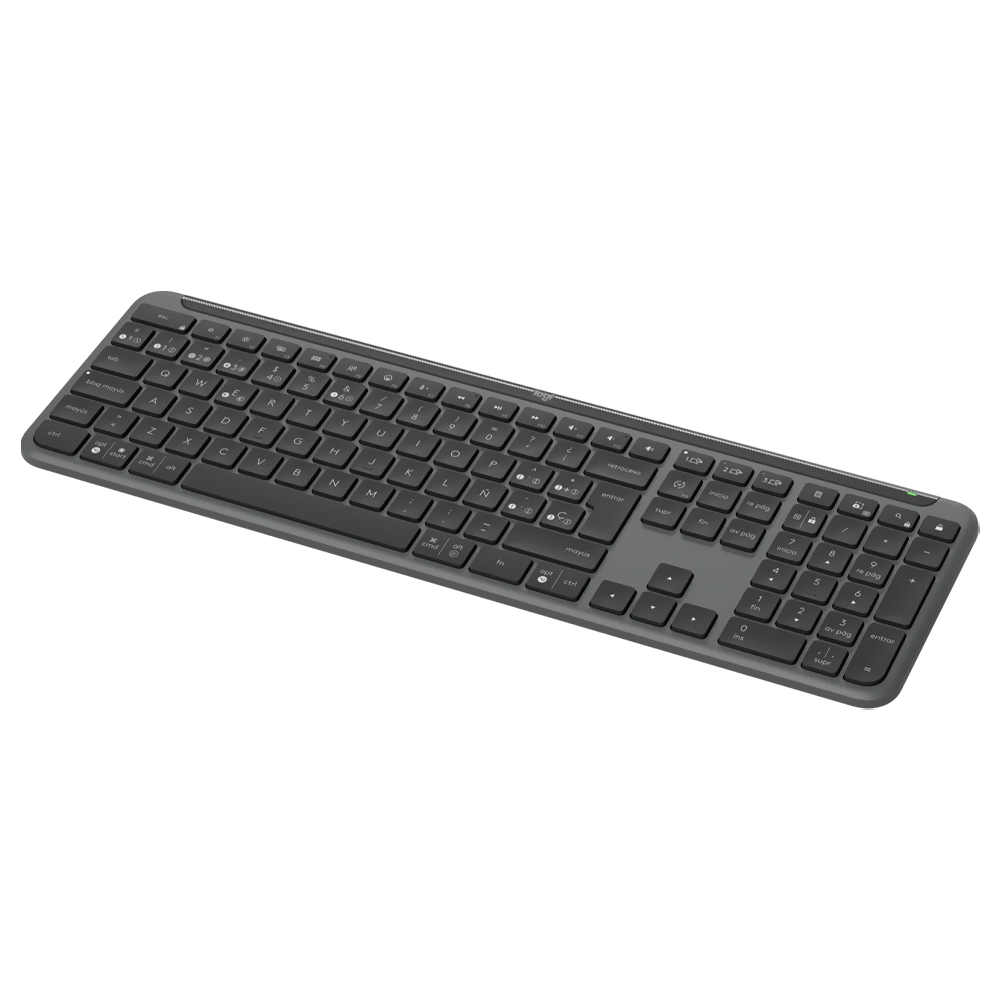 Teclado Logitech K950 Signature Slim Wireless / Espanhol - Preto (920-012432)