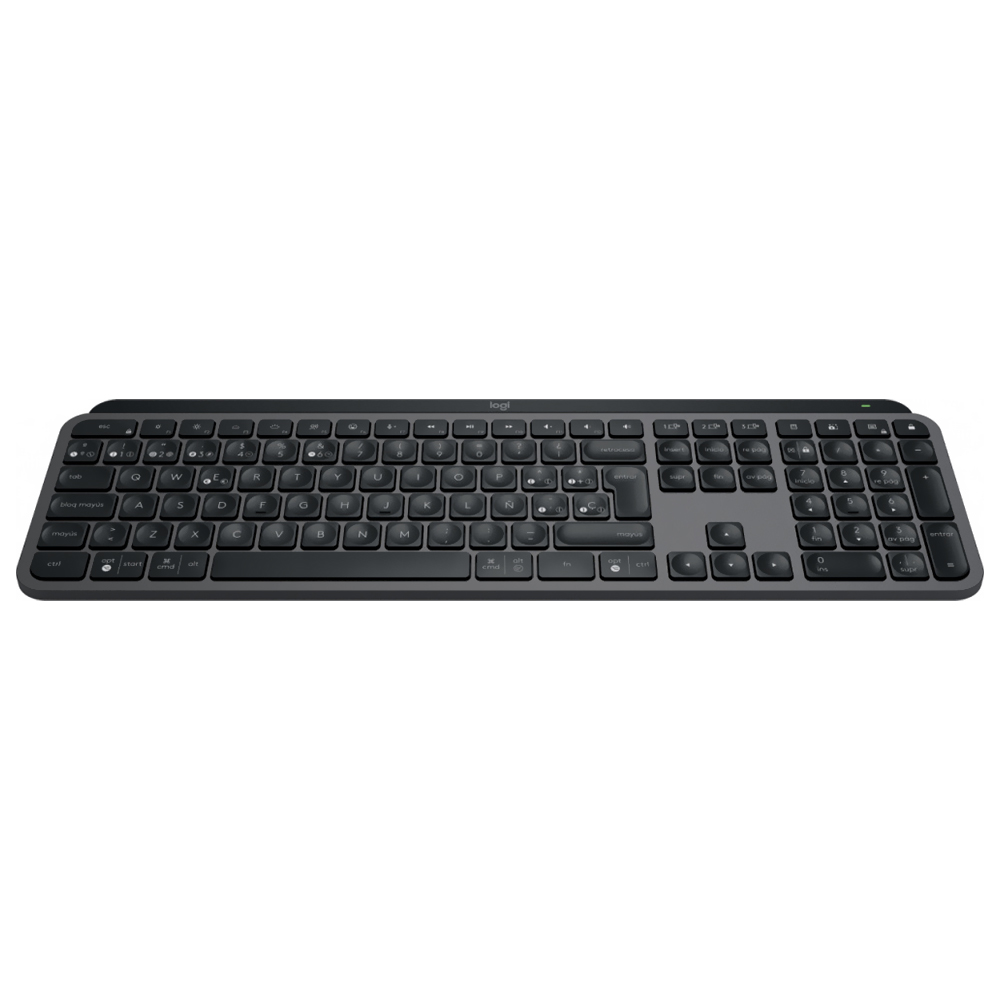 Teclado Logitech MX Keys S Wireless / Espanhol - Graphite (920-011561)