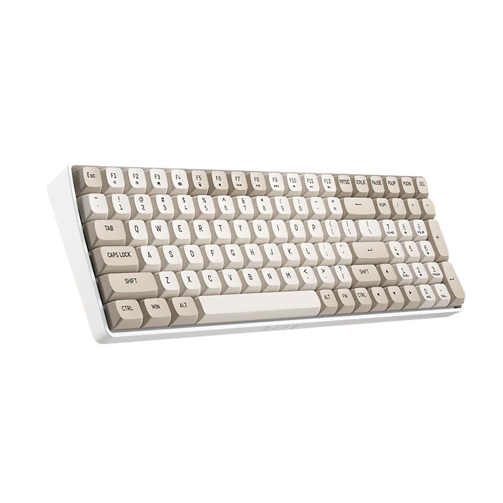 Teclado Mecânico Aigo A100 Wireless / Inglês - Branco