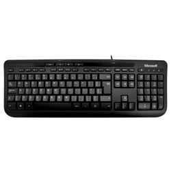 Teclado Microsoft Wired 600 ANB-00005 USB / Português - Preto