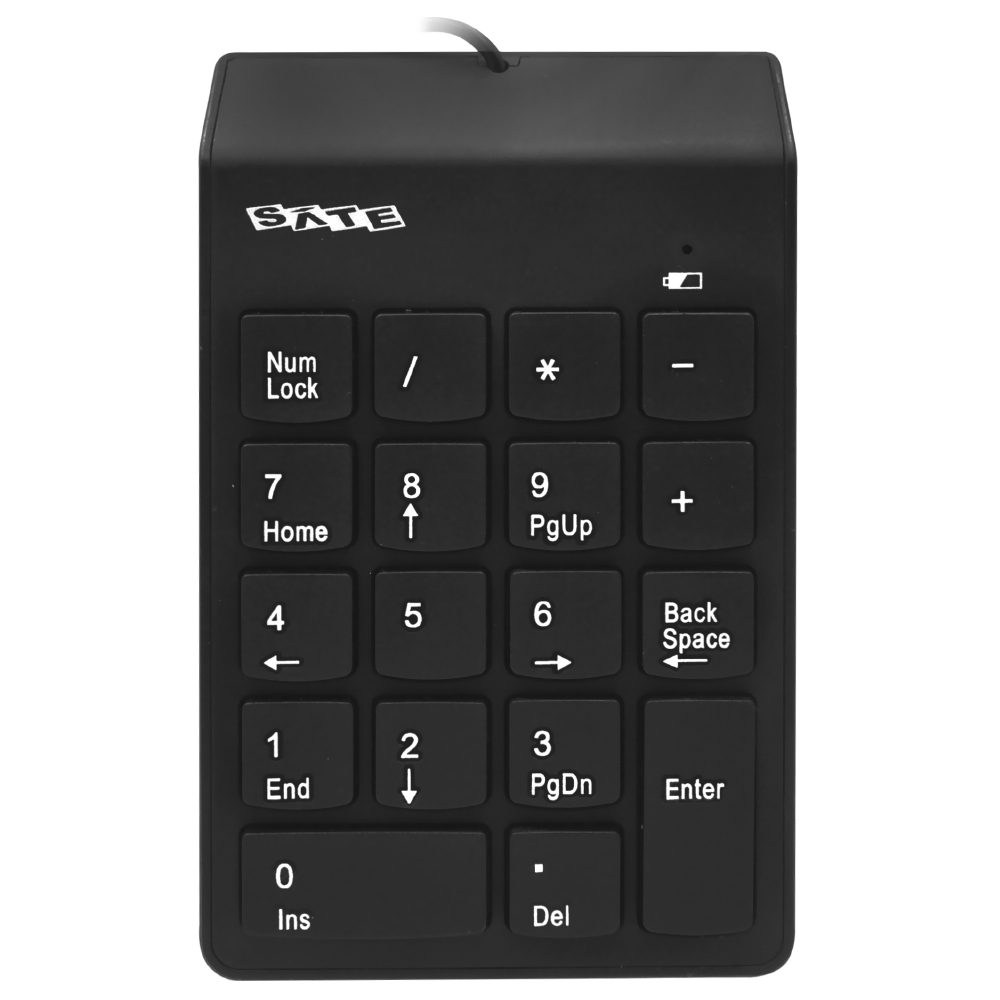 Teclado Numérico Satellite AK-184 USB - Preto