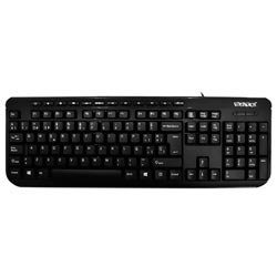 Teclado Satellite AK-833 USB / Multimídia / Espanhol - Preto