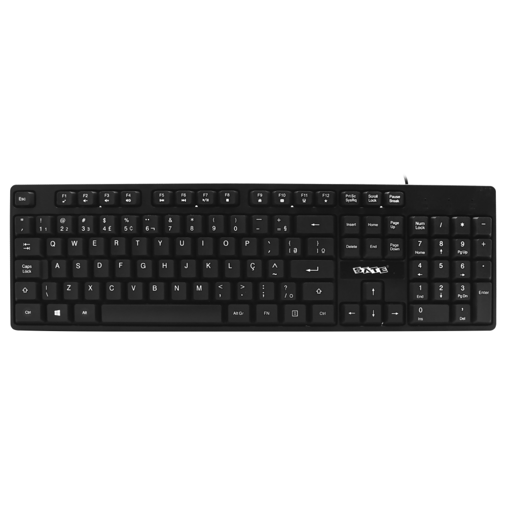 Teclado Satellite AK-921 USB / Portugues - Preto