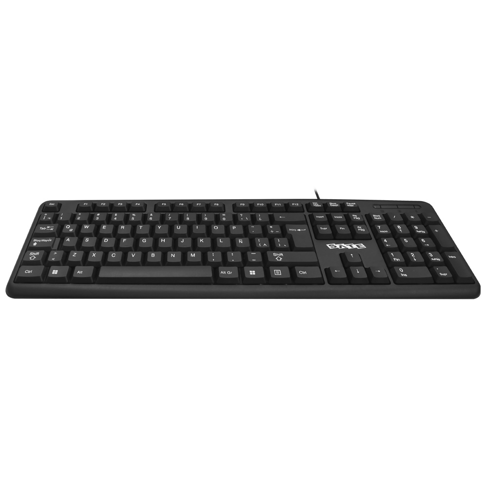 Teclado Satellite AK-952 USB / Espanhol - Preto