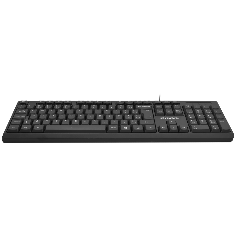 Teclado Satellite AK-961 USB / Português - Preto