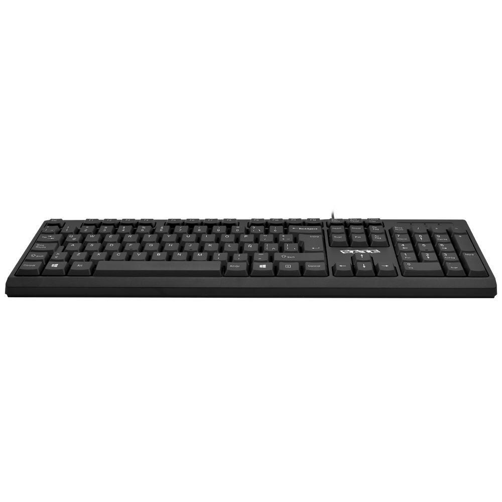 Teclado Satellite AK-962 USB / Espanhol - Preto