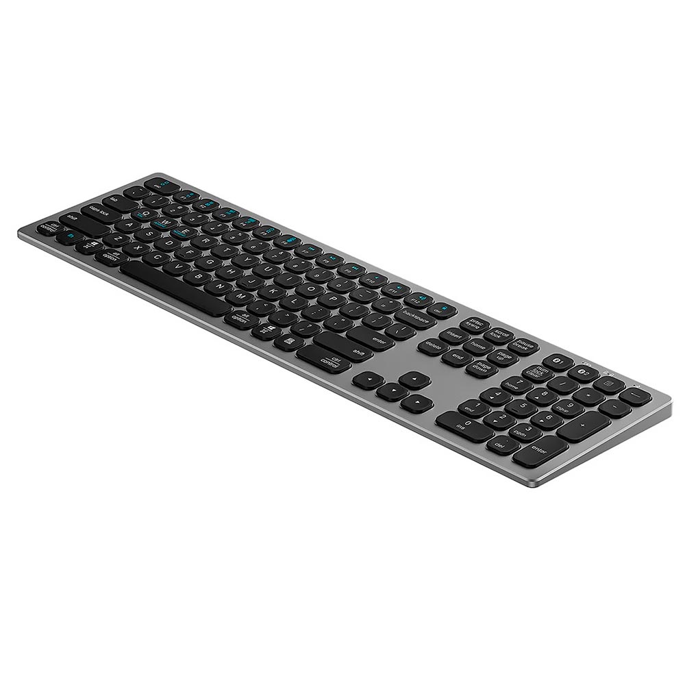 Teclado Wiwu Magic Keyboard Master Wireless / Inglês - Steel Cinza (MKB-03)