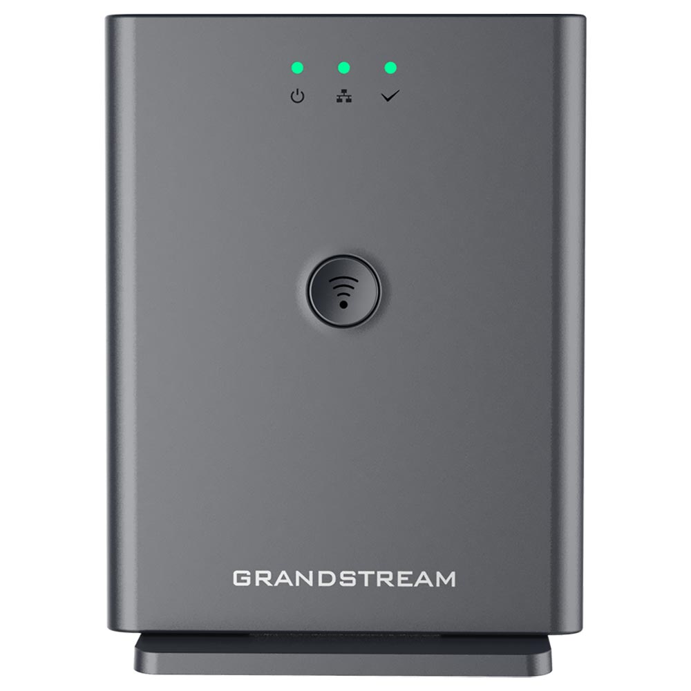 Estação Base IP VolP sem fio Grandstream DP752 para Telefone - Cinza