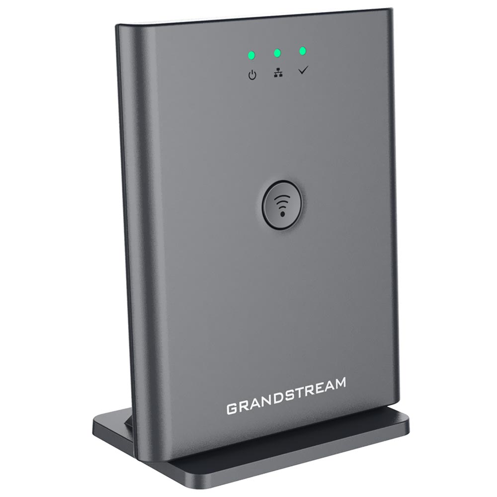 Estação Base IP VolP sem fio Grandstream DP752 para Telefone - Cinza