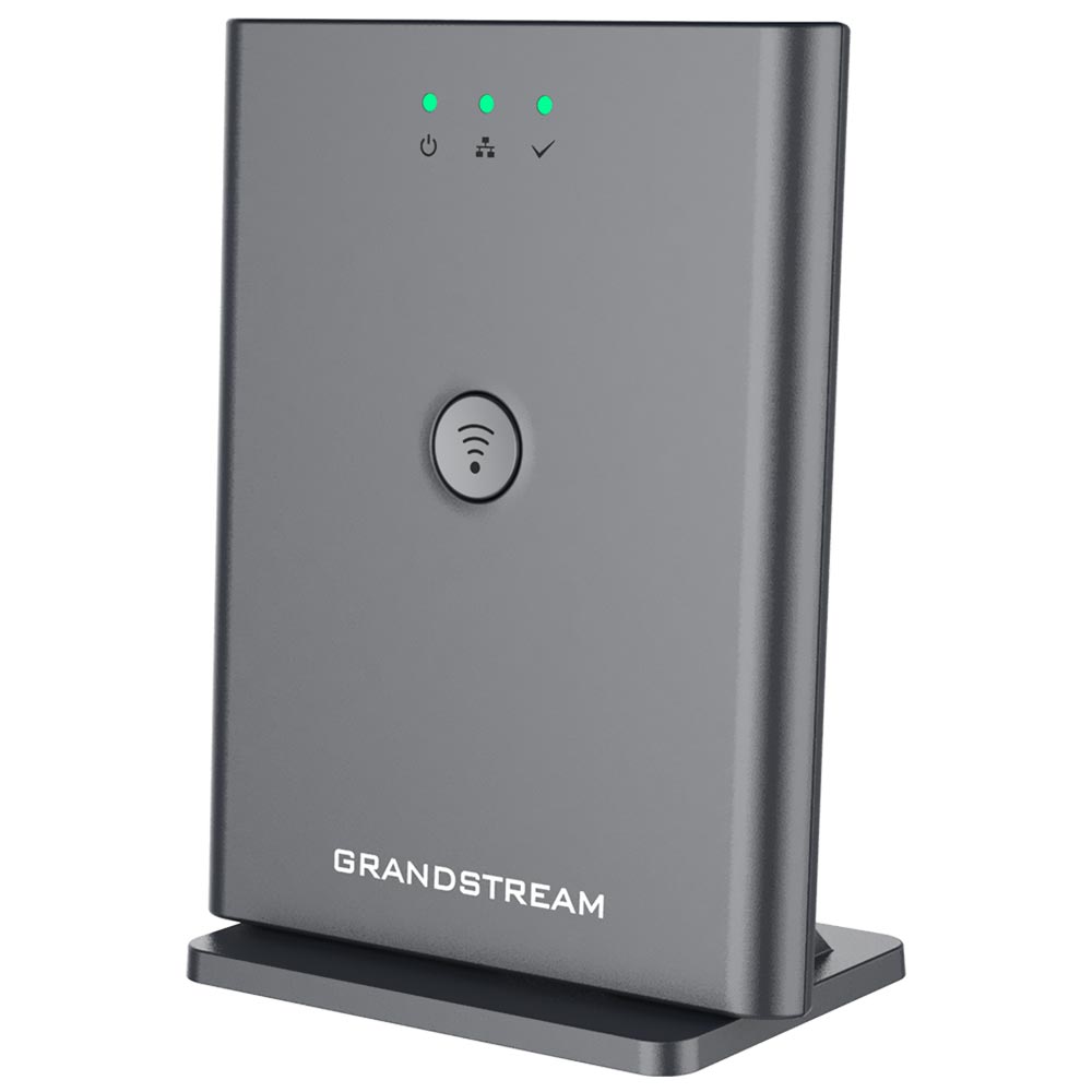 Estação Base IP VolP sem fio Grandstream DP752 para Telefone - Cinza