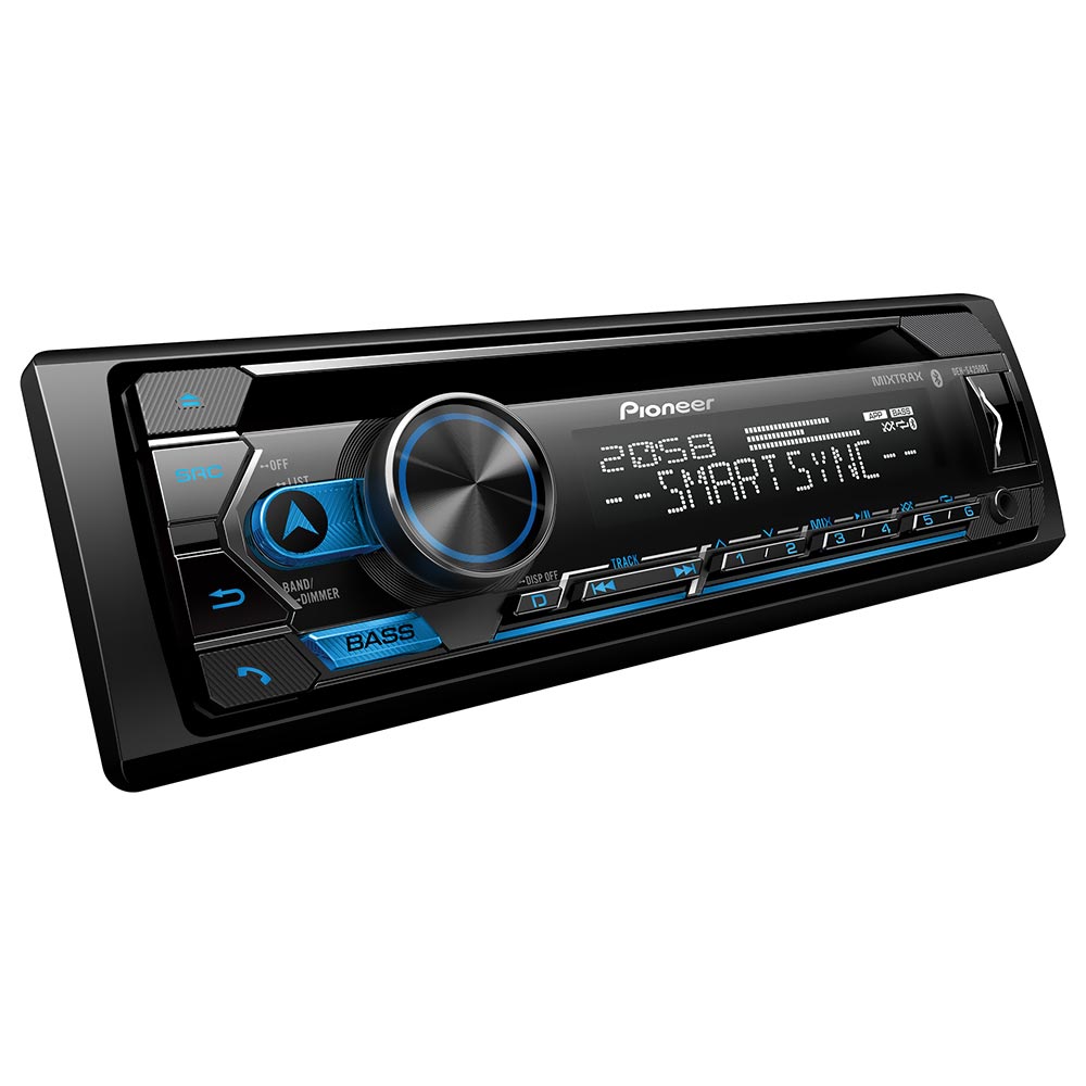 Toca Radio Pioneer MVH-S325BT Mixtrax Bluetooth / USB / RCA - Preto (Com controle)