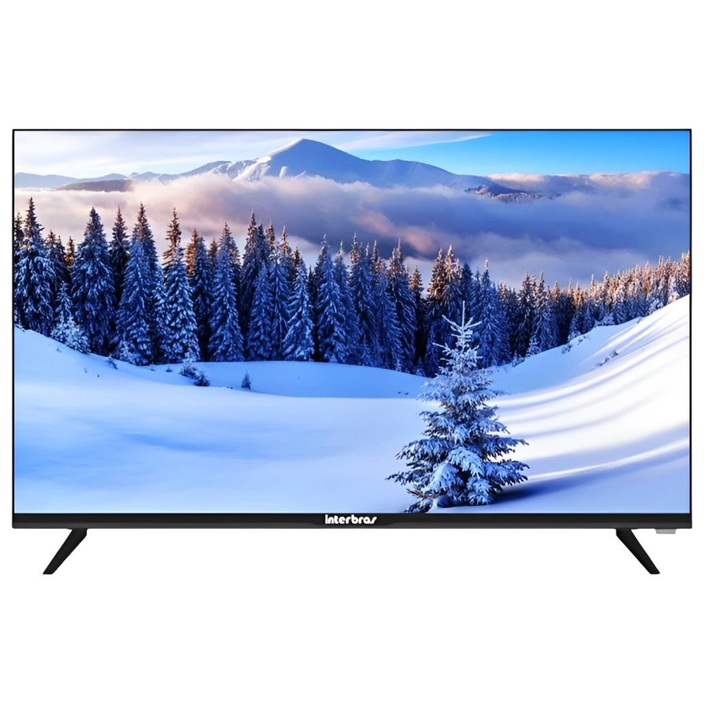 TV Smart Interbras 3200TV 32" Full HD / QLED - Preto