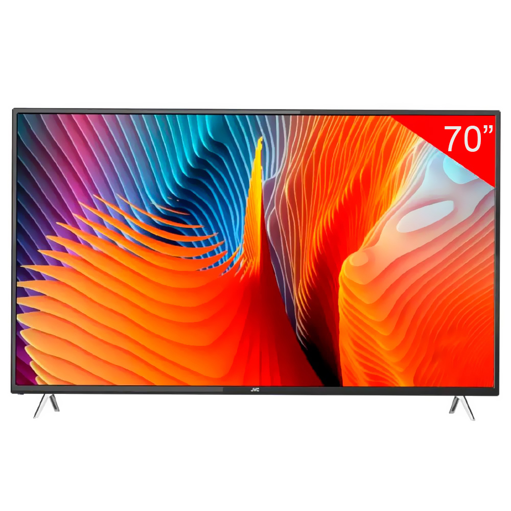 TV Smart JVC LT-70N7105U 70" Ultra HD / 4K / LED - Preto