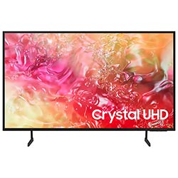 TV SMART LED 75" SAMSUNG UN75DU7000P CRYSTAL 4K UHD/HDR/HDMI/USB/WIFI/BT/LAN/TIZEN/BIVOLT PRETO