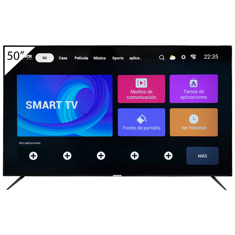 TV Smart Magnavox 50MEZ573/M1 50" 4K / LED - Preto