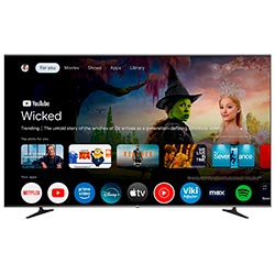 TV SMART QLED 100" MTEK MKQ100FSGU 4K GOOGLE TV/HDMI/HDR/USB/BT/WIFI/LAN/BIVOLT PRETO