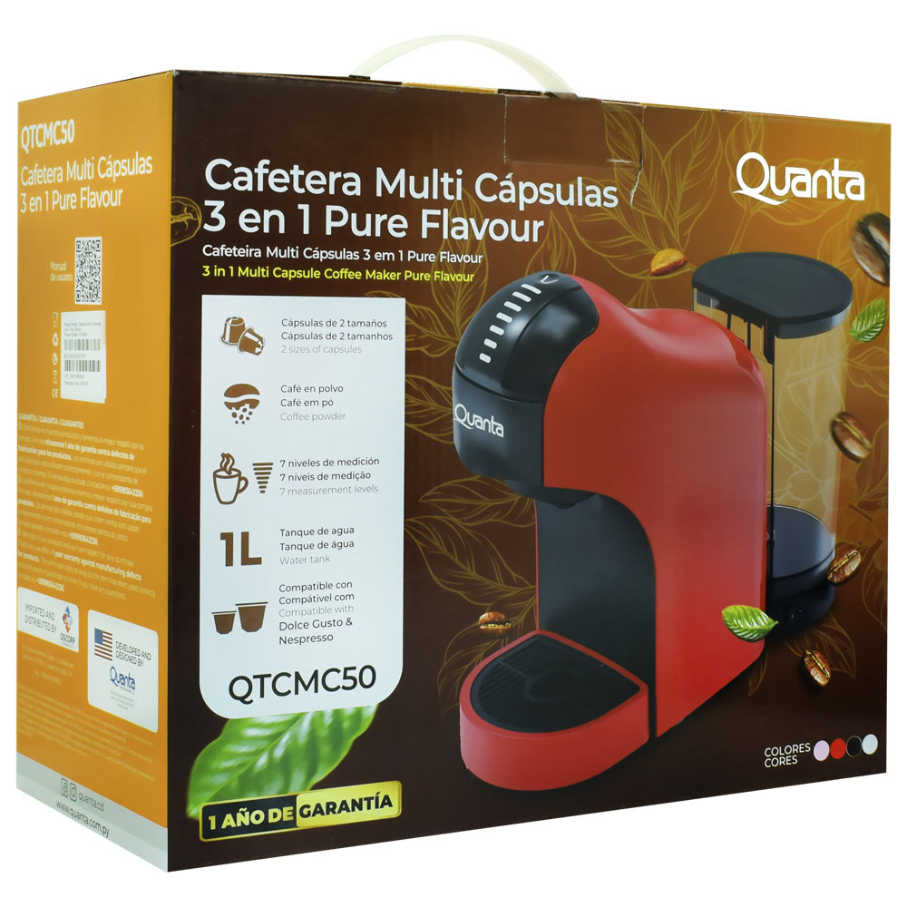 Cafeteira Quanta Pure Flavour QTCMC50 220V - Branco