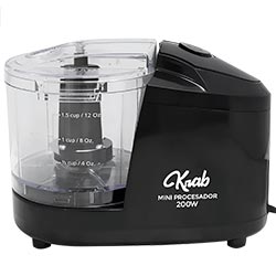 Processador de Alimentos KRAB KBMP200 Mini / 220V - Preto