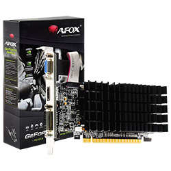 Placa de Vídeo AFOX 1GB GeForce G210 DDR3 - AF210-1024D3L5-V2