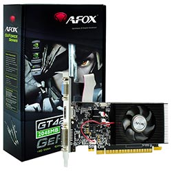 Placa de Vídeo AFOX 1GB GeForce GT420 DDR3 - AF420-1024D3L6